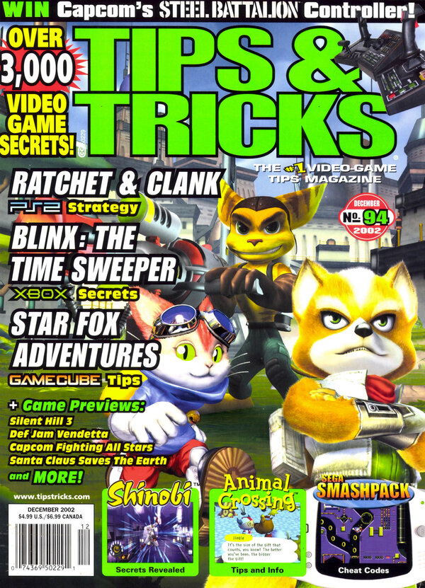 Tips & Tricks Issue 094 (December 2002) cover